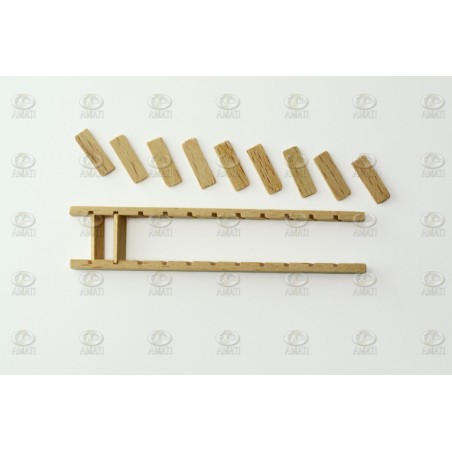 Escalera larga 12mm. 1ud. Marca Amati. Ref: 4320/12, 4232012.