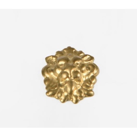 Adorno de latón tipo L / 1. 10uds. Marca Amati. Ref: 553012, 5530/12.