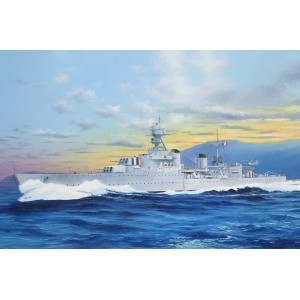 NEW, French Light Cruiser Marseillaise. Escala: 1:350. Marca: Trumpeter. Ref: 05374.