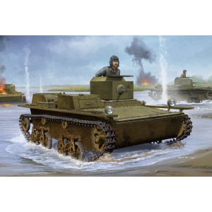 Soviet T-38 Amphibious Light Tank. Escala 1:35. Marca Hobby Boss. Ref: 83865.