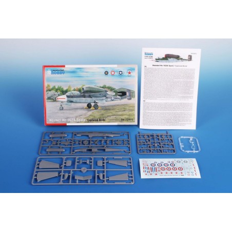 Heinkel He 162A Spatz ‘Captured Birds’. Escala 1:72. Marca Special Hobby. Ref: SH72475.