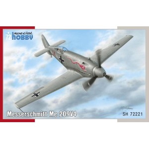 Messerschmitt Me 209V-4. Escala 1:72. Marca Special Hobby. Ref: SH72221.