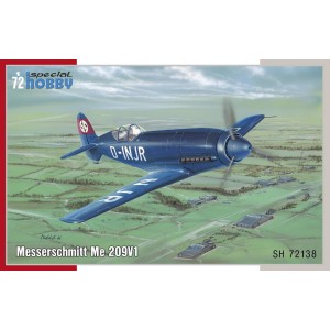 Messerschmitt Me 209V-1/V-4. Escala 1:72. Marca Special Hobby. Ref: SH72138.