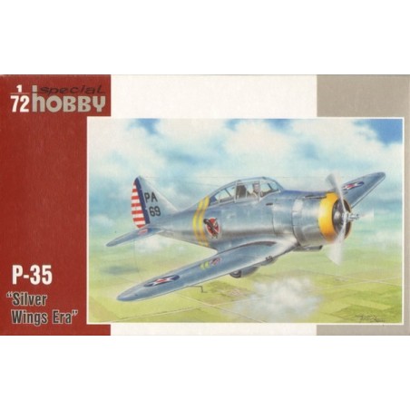 P-35 Silver Wings Era. Escala 1:72. Marca Special Hobby. Ref: SH72260.