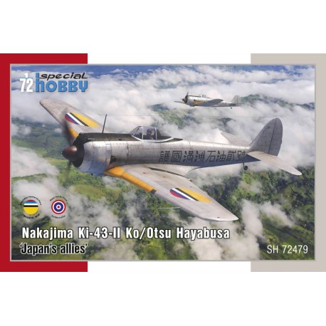 Nakajima Ki-43-II Ko/Otsu Hayabusa ‘Japan's allies’. Escala 1:72. Marca Special Hobby. Ref: 72479.