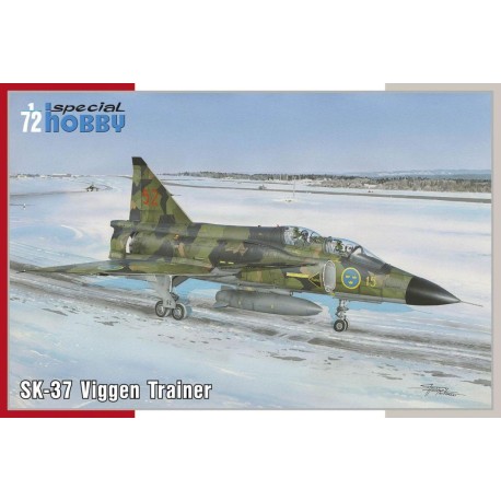 SK-37 Viggen Trainer. Escala 1:72. Marca Special Hobby. Ref: 72381.