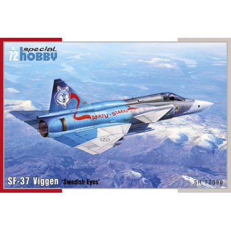 SF-37 Viggen Recce. Escala 1:72. Marca Special Hobby. Ref: 72390.