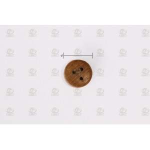 Vigota de nogal 4 mm ( 20 unds. ). Marca Amati. Ref: 405004, 4050/04.