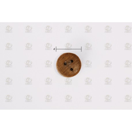 Vigota de nogal 4 mm ( 20 unds. ). Marca Amati. Ref: 405004, 4050/04.