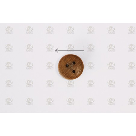 Vigota de nogal 4 mm ( 20 unds. ). Marca Amati. Ref: 405004, 4050/04.
