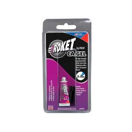 Deluxe Rocket Gel Glue 3g. Marca Deluxe. Ref: AD90