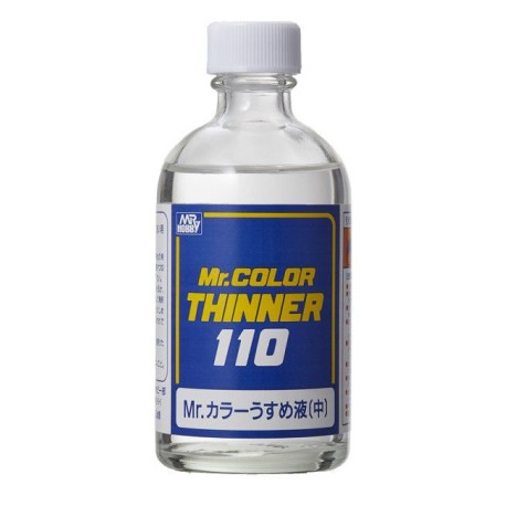 MR.COLOR THINNER 110ML Bote 250 ml. Marca MR.Hobby. Ref: T102.