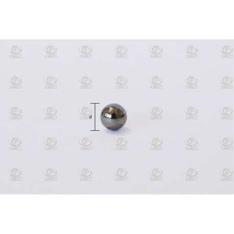 Bolas de cañón metal D2, 2 mm. Marca Amati. Ref: 4195/20, 419520.