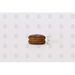 Vigota triángular de nogal 5 mm ( 10 unds. ). Marca Amati. Ref: 406005, 406005. 2