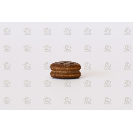 Vigota triángular de nogal 5 mm ( 10 unds. ). Marca Amati. Ref: 406005, 406005.
