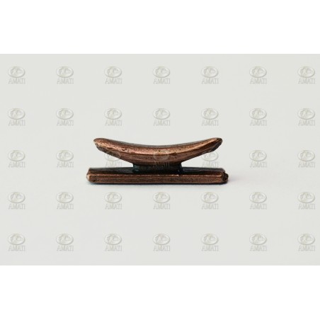 Cornamusa de 12 mm metalica. Paquete de 10 unid. Marca Amati. Ref: 4935/12, 493512.