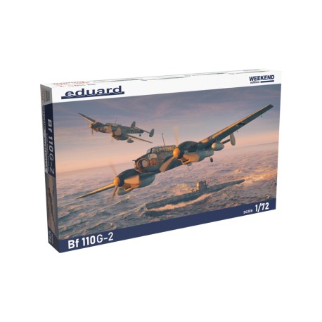 Bf 110G-2. Escala 1:72. Marca Eduard. Ref: 7468.