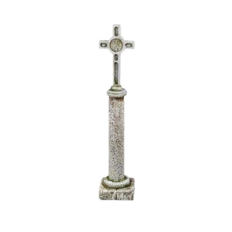 Cruceiro columna redonda, base 2 x 2 cm, altura 10 cm. Escala 1:35. Marca Macone. Ref: MAC35157.
