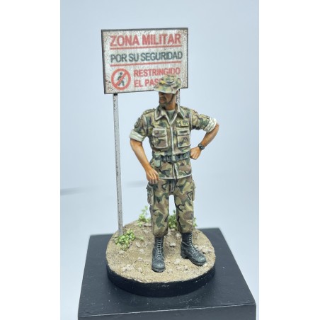 Soldado Ejército de Tierra años 2000, 1/35. Marca BMR MODELS. Ref: F35005.