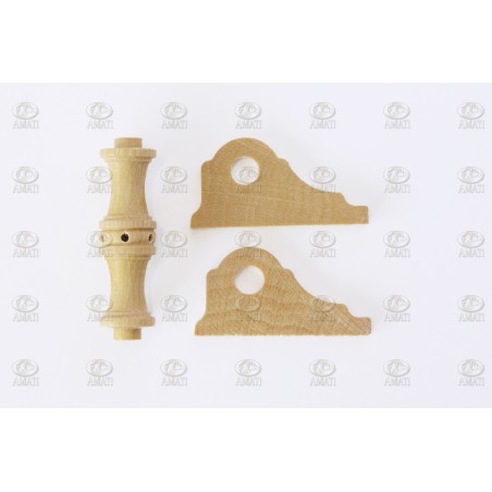Cabestrante horizontal, 33mm. 1ud. Marca Amati. Ref: 411503, 4115/03.