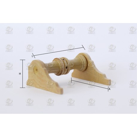 Cabestrante horizontal, 33mm. 1ud. Marca Amati. Ref: 411503, 4115/03.