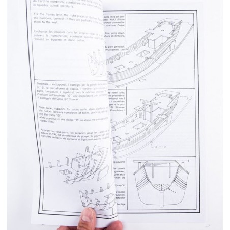 Carpeta planos Chinese Pirate Junk , Marca Amati. Ref: 1021.