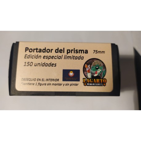 Portador del Prisma, 75mm. Marca Largarto Miniatures. Ref: Portador75.