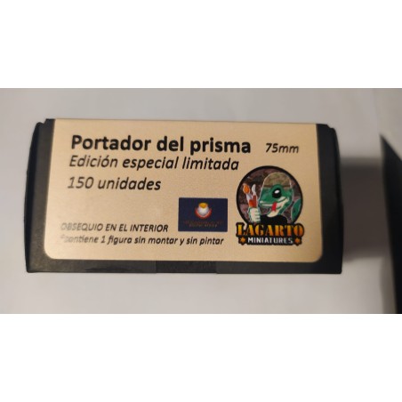 Portador del Prisma, 75mm. Marca Largarto Miniatures. Ref: Portador75.