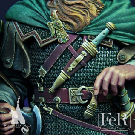 Visigoth Foederati Llades catalanas, 451 dC, 1/12. Marca Fer Miniatures. Ref: MHB00047.
