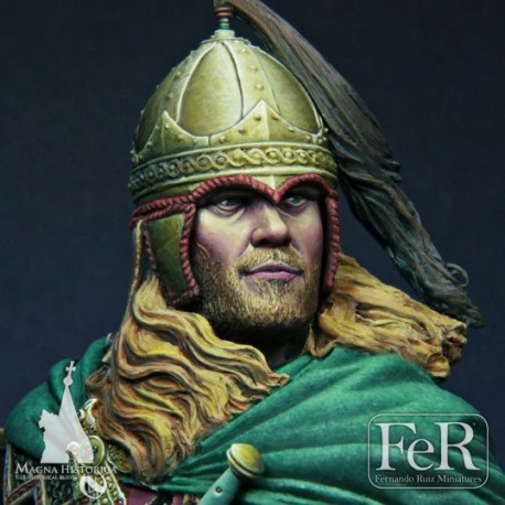 Visigoth Foederati Llades catalanas, 451 dC, 1/12. Marca Fer Miniatures. Ref: MHB00047.