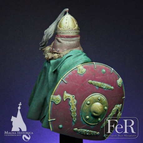 Visigoth Foederati Llades catalanas, 451 dC, 1/12. Marca Fer Miniatures. Ref: MHB00047.