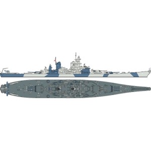 U.S. Battleship Iowa (BB-61). Escala: 1:700. Marca: Tamiya. Ref: 31616. 2