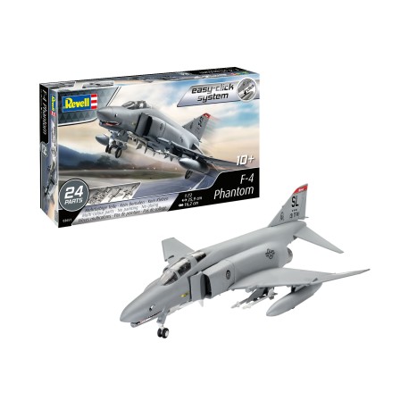 F-4E Phantom easy-click system. Escala 1:72. Marca Revell. Ref: 03651.