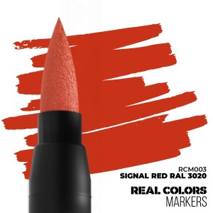 SIGNAL RED RAL 3020 – RC MARKER. Marca AK Interactive. Ref: RCM003. 2