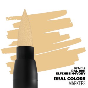 RAL 1001 ELFENBEIN-IVORY – RC MARKER. Marca AK Interactive. Ref: RCM014. 2