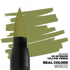 US INTERIOR YELLOW GREEN – RC MARKER. Marca AK Interactive. Ref: RCM023. 2