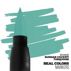 RUSSIAN COCKPIT TURQUOISE – RC MARKER. Marca AK Interactive. Ref: RCM031. 2