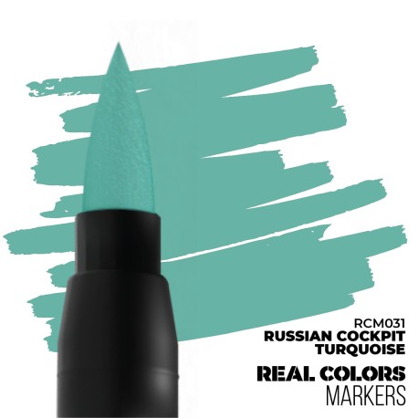 RUSSIAN COCKPIT TURQUOISE – RC MARKER. Marca AK Interactive. Ref: RCM031.