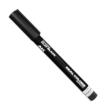 FLAT BLACK – RC MARKER. Marca AK Interactive. Ref: RCM033.