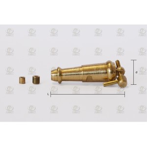 Cañón tipo Carronadaen latón 20mm. Marca Amati. Ref: 4178/20, 417820. 2