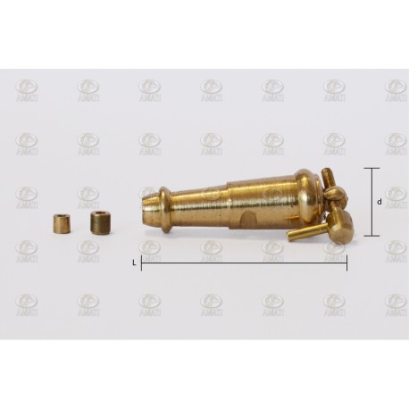 Cañón tipo Carronadaen latón 20mm. Marca Amati. Ref: 4178/20, 417820.