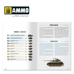 Cómo Pintar Tanques Alemanes de Prinicipios de la WWII (English, Castellano). Marca Ammo Mig. Ref: AMIG037, 6037. 2