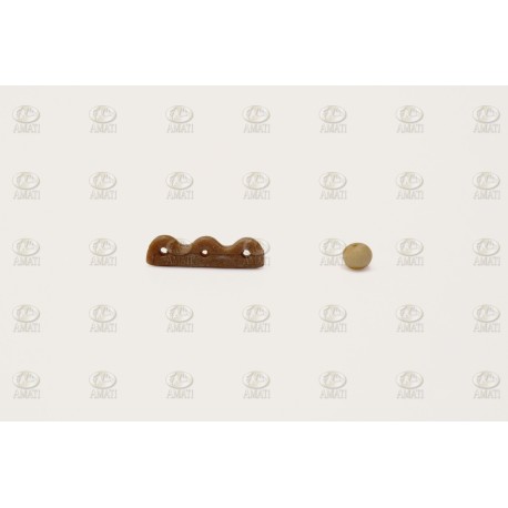 EMPARRILLADO DE MASTIL 2 VIAS , 6 mm. Marca Amati. Ref: 4384/06, 438406.