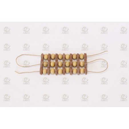 EMPARRILLADO DE MASTIL 2 VIAS , 6 mm. Marca Amati. Ref: 4384/06, 438406.