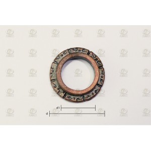 Pie de mastil 12 mm. 2 unidades. Marca Amati. Ref: 439512, 4395/12. 2