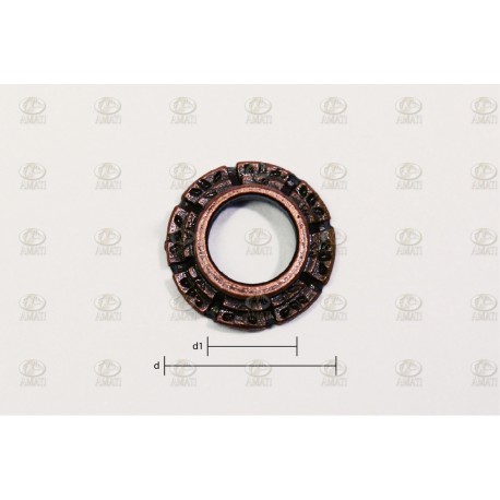 Pie de mastil 6 mm. 3 unidades. Marca Amati. Ref: 439506.