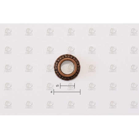 Pie de mastil 8 mm. 3 unidades. Marca Amati. Ref: 439508.