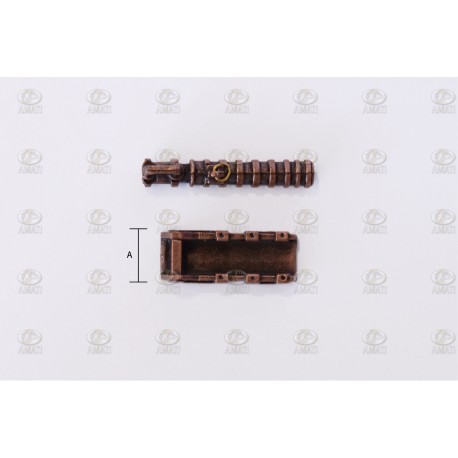 Cañón Español con Carro, 22mm. 1 ud. Marca Amati. Ref: 419022, 4190/22.