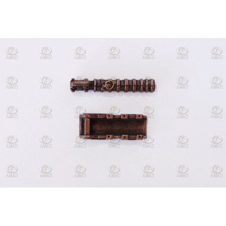 Cañón Español con Carro, 22mm. 1 ud. Marca Amati. Ref: 419022, 4190/22.