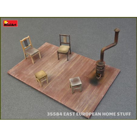 EAST EUROPEAN HOME STUFF. Escala 1:35. Marca Miniart. Ref: 35584.